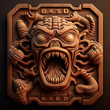 3D model Redneck Ed Astro Monsters Show game (STL)